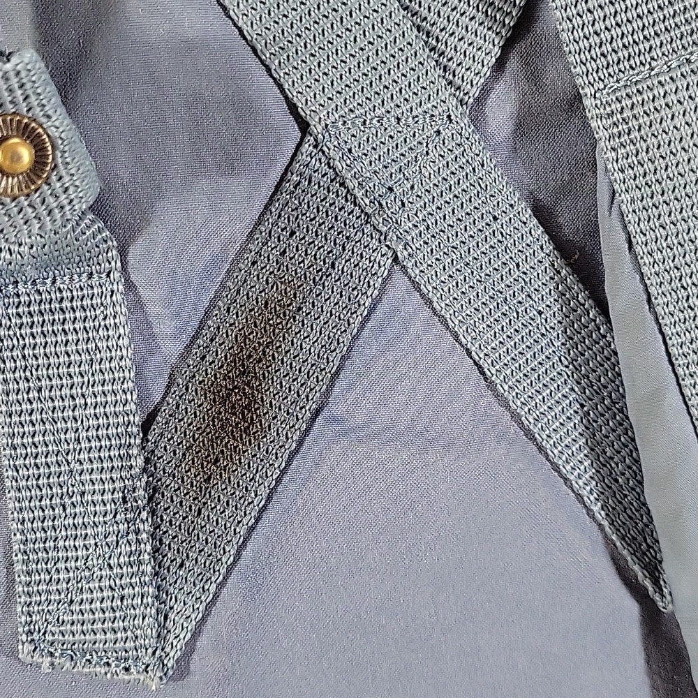 Fjallraven Kanken Rusty Blue Canvas Backpack - Picture 7 of 16